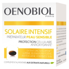 Oenobiol Solaire Intensif Preparador de Piel Sensible 30 Cápsulas