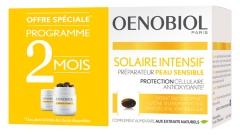 Oenobiol Solaire Intensif Preparador de Piel Sensible Lote de 2 x 30 Cápsulas