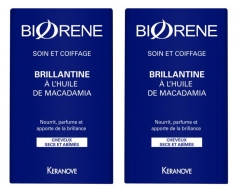 Biorène Brillantine à l'Huile de Macadamia Lot de 2 x 50 ml