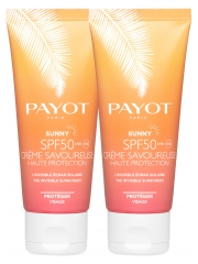 Payot Sunny Crème Savoureuse Haute Protection SPF50 Lot de 2 x 50 ml
