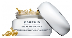 Darphin Ideal Resource Concentrado de Aceite Regenerador Antienvejecimiento y Resplandor con Pro-Vitaminas C y E 15 Cápsulas