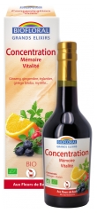 Biofloral Grands Elixirs Memory Vitality Concentration Organic 375ml