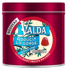 Valda Gommes Goût Fruits Rouges 140 g