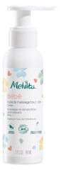 Melvita Baby Kuscheliges Massageöl Bio-Körper 90 ml