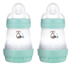 MAM Easy Start 2 Anti-Colic Baby Bottles Colors of Nature 160ml 0 Month and Over Flow 1