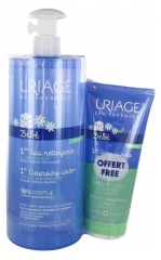 Uriage Baby 1st Cleansing Water 1L + 1st Cleansing Cream 200ml Free