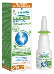 Puressentiel Atmungsaktives Nasenabschwellendes Spray Organisch 15 ml