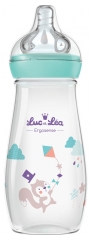 Luc et Léa Ergosense Anti-Colic Baby Bottle 330ml 4 Months and + - Model: Forest