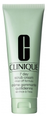 Clinique 7 Day Scrub Cream Creme Esfoliante Di&aacute;rio Todos os Tipos de Pele 100 ml
