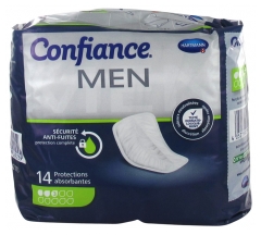 Hartmann Confiance Men 14 Protections Absorbantes 3 Gouttes