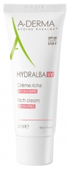 A-DERMA Hydralba UV Crème Hydratante Riche 40 ml