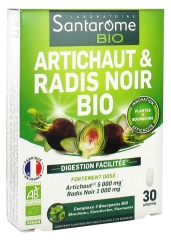 Santarome Bio Artichaut &amp; Radis Noir Bio 30 Comprimés