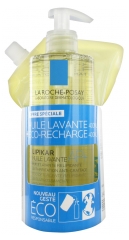 La Roche-Posay Lipikar AP+ Cleansing Oil 400ml + AP+ Cleansing Oil Eco Refill 400ml