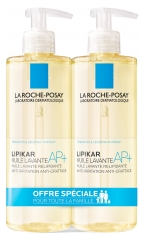 La Roche-Posay Lipikar Aceite Limpiador AP+ Lote de 2 x 400 ml