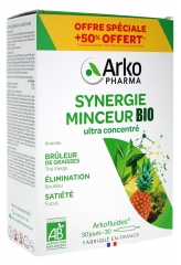 Arkopharma Arkofluides Organic Slimming Synergy 20 Phials + 10 Phials Offered