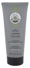 Roger & Gallet L'uomo Vétyver Face & Hair Shower Gel 200 ml