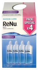 Bausch + Lomb ReNu MPS Solution Multifonctions Lot de 4 x 360 ml