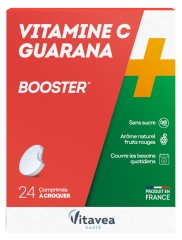 Vitavea Vitamine C Guarana 24 Comprimés à Croquer