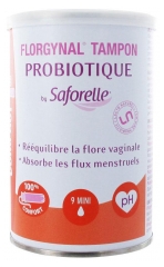 Saforelle Florgynal Probiotic Compact Applicator Tampon 9 Mini