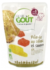 Good Goût Polenta au Céleri et au Saumon dès 8 Mois Bio 190 g