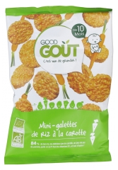 Good Goût Mini-Galettes de Riz à la Carotte Dès 10 Mois Bio 40 g