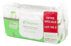 Babysoin Cleansing Wipes 2 x 70 Wipes