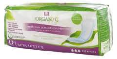 Organyc Urine Leakings Normal 12 Organic Pads
