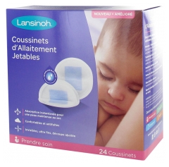 Lansinoh 24 Jednor&aacute;zov&yacute;ch absorpčn&iacute;ch vložek do podprsenky