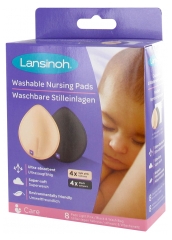 Lansinoh 8 Washable Breast Pads Colours
