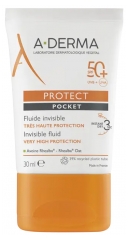 A-DERMA Protect Pocket Fluide Invisible Très Haute Protection 30 ml
