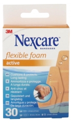 3M Nexcare Flexibel Schuim 30 Verbanden