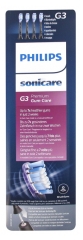 Sonicare G3 Premium Gum Care HX9054 4 Têtes de Brosse