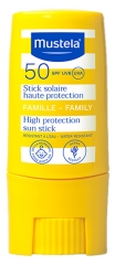 Mustela Stick Solar Alta Protección SPF50 Familia 9 ml