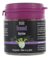 S.I.D Nutrition Digestion Fenouil 30 Gélules