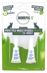 Biorepul s' Pipettes Insectifuges Petits Chiens 5-10 kg