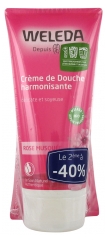 Weleda Crème de Douche Harmonisante Rose Musquée Lot de 2 x 200 ml