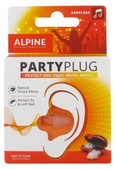 Alpine Hearing Protection Partyplug Earplugs + Free Minibox