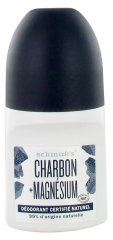 Déodorant Roll-On Charbon + Magnésium 50 ml