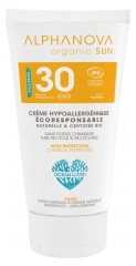 Alphanova Sun Hypoallergenic Face Cream SPF30 Organic 50g