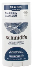 Schmidt's Signature Désodorisant Stick Naturel Charbon et Magnésium 75 g