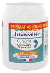 Juvamine Turmeric Chondroitin Glucosamine 90 Tabletek