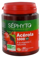 S&eacute;phyto Ac&eacute;rola 1000 Bio 60 Comprim&eacute;s