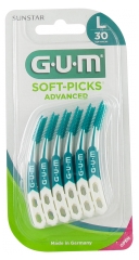 GUM Soft-Picks Advanced Large 30 Stück