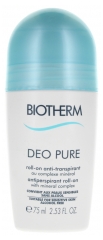 Biotherm Déo Pure Antitranspirante Roll-On 75 ml