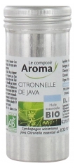 Le Comptoir Aroma Huile Essentielle Citronnelle de Java (Cymbopogon winterianus) Bio 10 ml