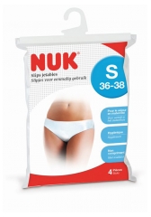 NUK Vienreizējie Slipsi 4 Gabali