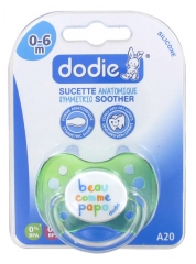 Dodie Sucette Anatomique Silicone 0-6 Mois N°A20
