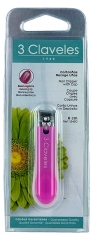 3 Claveles Nail Clippers With Capsule 6cm