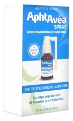 AphtAvéa Acide Hyaluronique Et Aloe Vera Spray 15 ml
