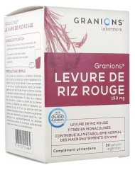 Granions Red Rice Yeast 150mg 30 Vegetable Capsules